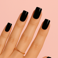 Faux ongles couleur noir