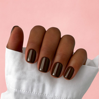 Faux ongles marron