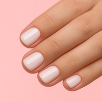 faux ongles milky