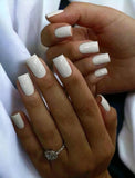 Faux Ongles Blanc Court