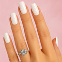 Faux Ongles Blanc Court