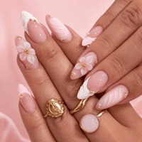 Faux ongle décoré