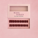 Faux ongles bordeaux