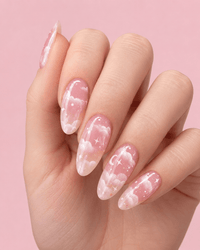 Faux ongles nuage