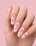 Faux ongles nuage
