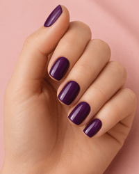 Faux ongles prune