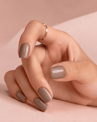Faux ongles taupe