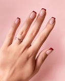Faux ongles french rouge