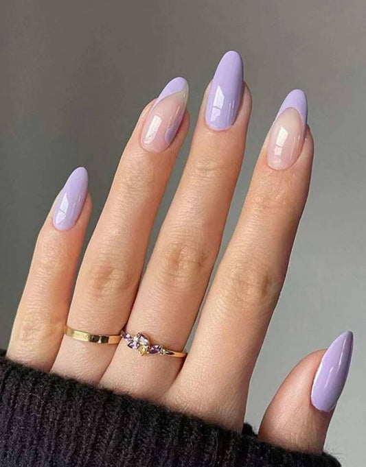 Faux ongles lila