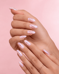 Faux ongles pois
