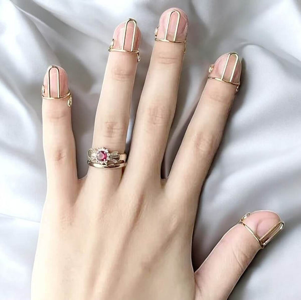 Bague ongle