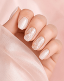 faux ongles marron clair