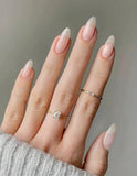 faux ongles transparent